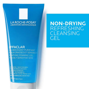 LA ROCHE-POSAY Effaclar Acne Foaming Cleansing Gel For Oily & Acne Prone Skin 200 mL La Roche Posay