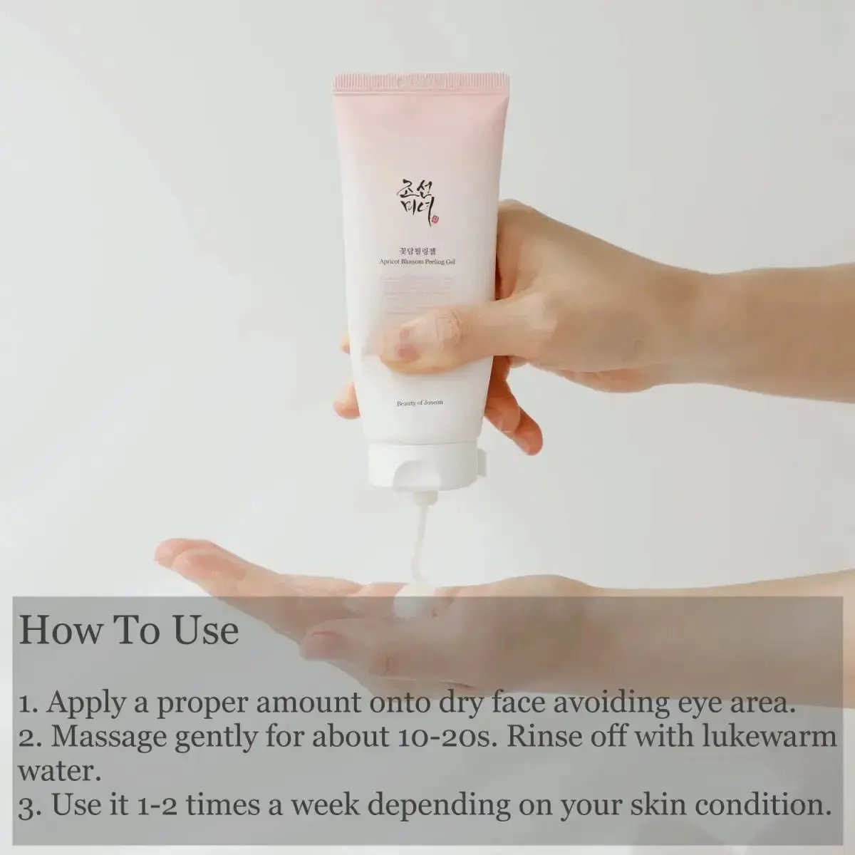 BEAUTY OF JOSEON Apricot Blossom Peeling Gel 120 ML BEAUTY OF JOSEON