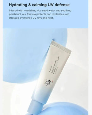 BEAUTY OF JOSEON Relief Sun Aqua Fresh Rice + B5 SPF50+ PA++++ 50 ML BEAUTY OF JOSEON