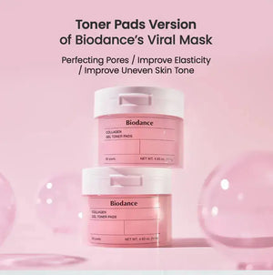 BIODANCE Collagen Gel Toner Pads  ( 60 Pads ) BIODANCE