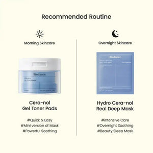 BIODANCE Hydro Cera-nol Real Deep Mask Set + Cera-nol Gel Toner Pads BIODANCE