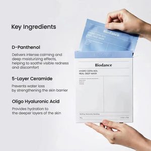 BIODANCE Hydro Cera-nol Real Deep Mask Set + Cera-nol Gel Toner Pads BIODANCE