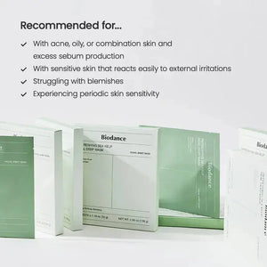 BIODANCE Refreshing Sea Kelp Real Deep Mask Set + Sea Kelp Gel Toner Pads BIODANCE