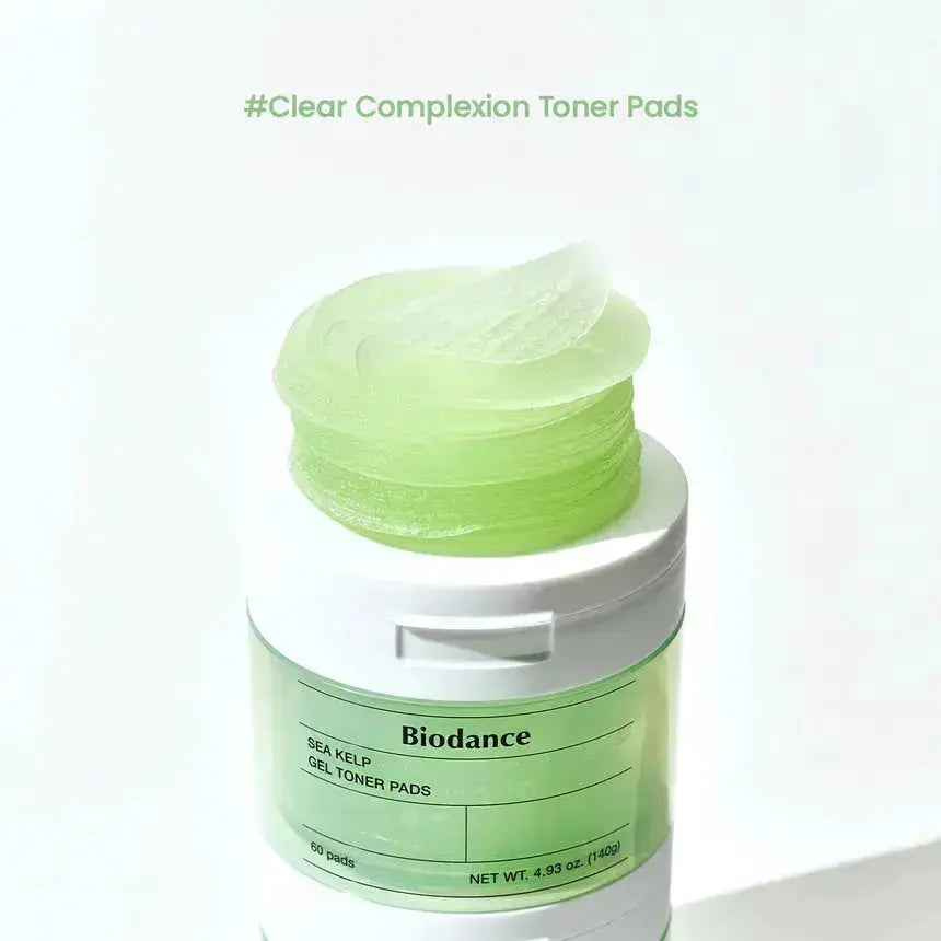 BIODANCE Refreshing Sea Kelp Real Deep Mask Set + Sea Kelp Gel Toner Pads BIODANCE