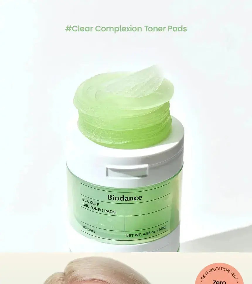BIODANCE Sea Kelp Gel Toner Pads ( 60 pads ) BIODANCE