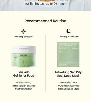 BIODANCE Sea Kelp Gel Toner Pads ( 60 pads ) BIODANCE