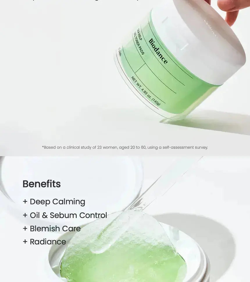BIODANCE Sea Kelp Gel Toner Pads ( 60 pads ) BIODANCE