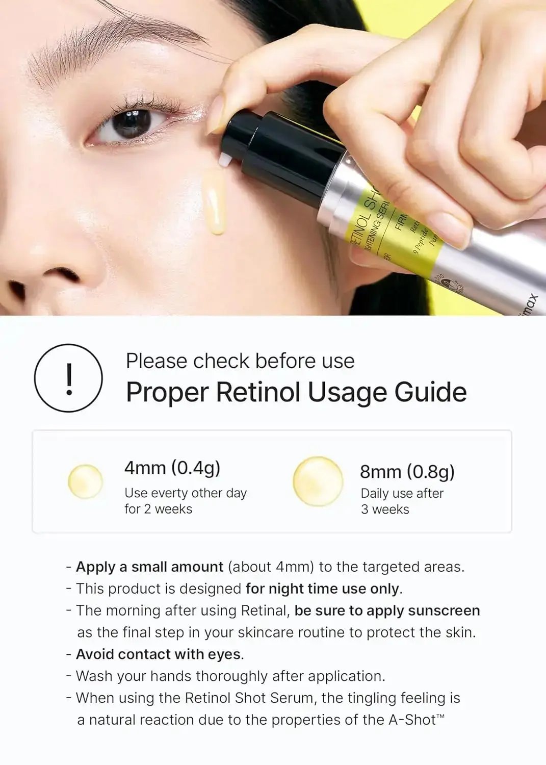 CELIMAX The Vita-A Retinol Shot Tightening Serum 30 ml CELIMAX