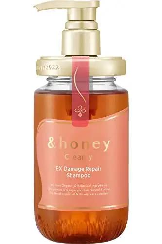 & Honey Creamy EX Damage Repair Shampoo, Treatment & Hair Oil Set & Honey