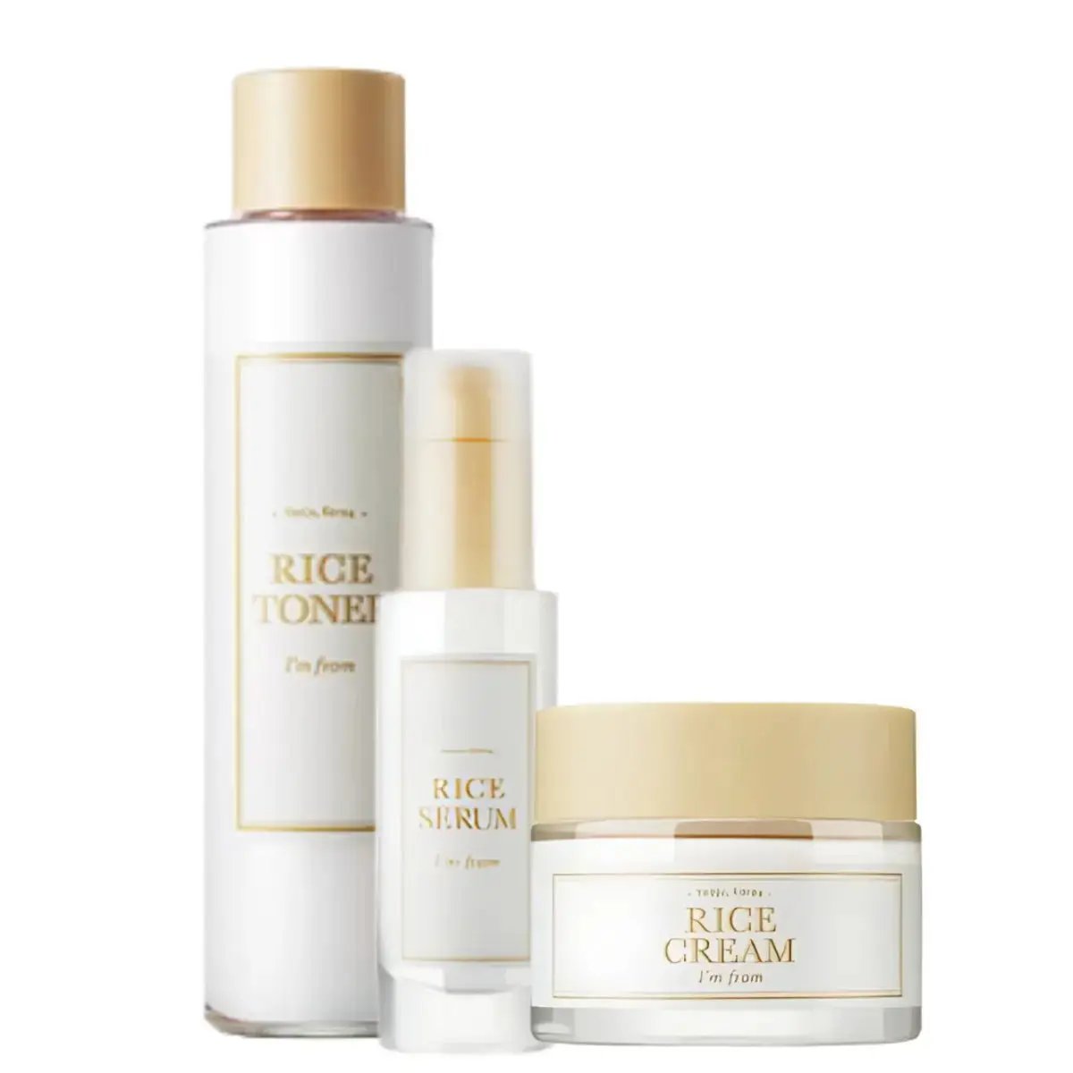 I'M FROM Toner, Serum and Cream Set I m From