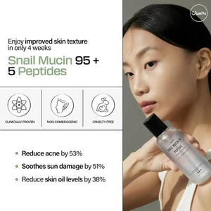 JUMISO Snail Mucin 95 + Peptide Facial Essence 140 ML JUMISO