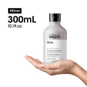 L'OREAL PROFESSIONNEL Silver Shampoo, for grey, white or light blonde hair L'OREAL PROFESSIONNEL