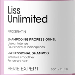 L’Oreal  Professionnel Liss Unlimited shampoo for rebellious frizzy hair & straightened hair L'OREAL PROFESSIONNEL