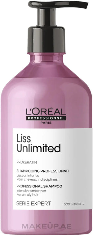 L’Oreal  Professionnel Liss Unlimited shampoo for rebellious frizzy hair & straightened hair L'OREAL PROFESSIONNEL