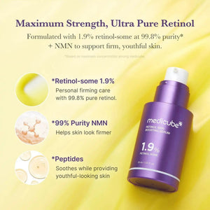 MEDICUBE Retinol NMN Radiance Booster 1.9% Serum 30 ml Medicube