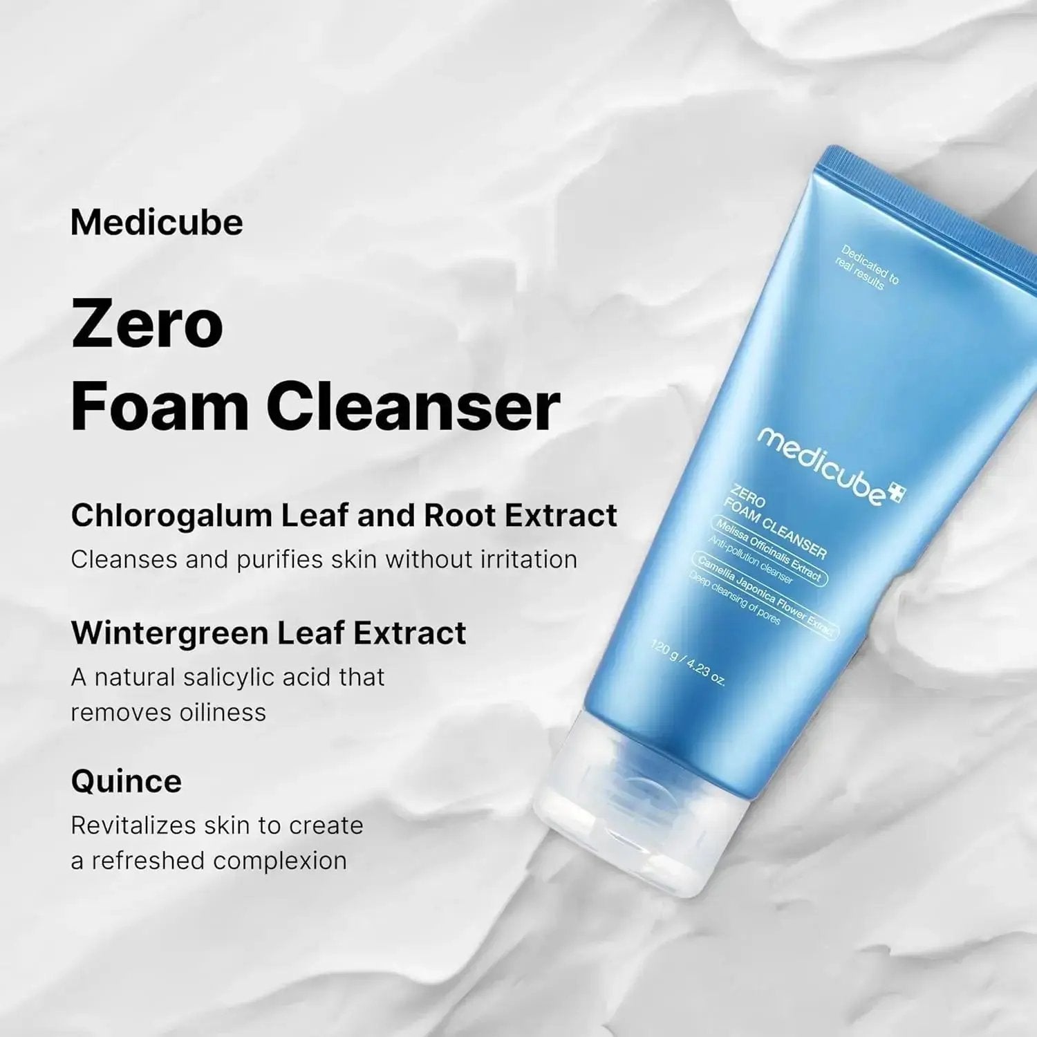 MEDICUBE Zero Foam Cleanser 120 ML Medicube