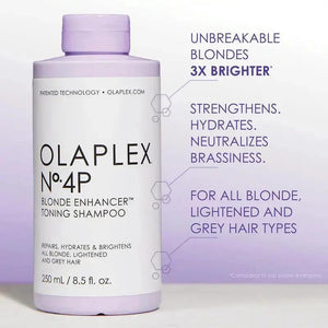 OLAPLEX No. 4P Blonde Enhancer Toning Shampoo 250 ML OLAPLEX