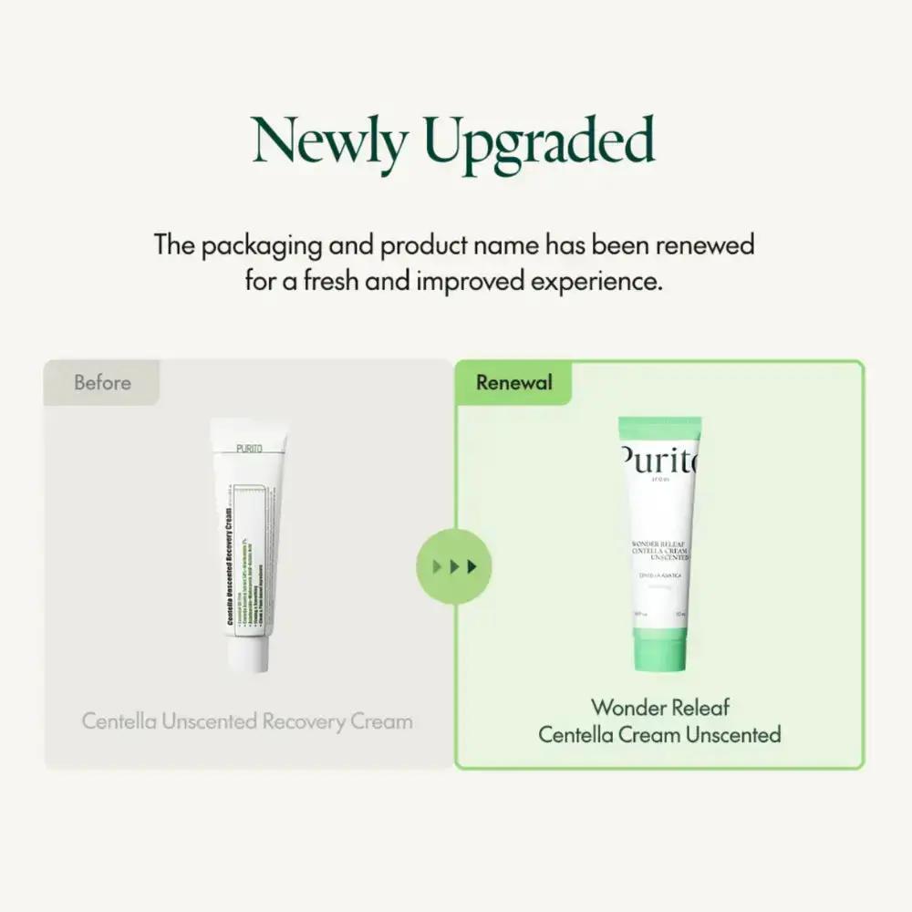PURITO Wonder Releaf Centella Cream Unscented 50 ml PURITO SEOUL