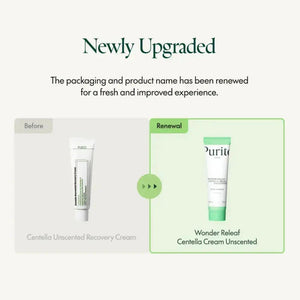 PURITO Wonder Releaf Centella Cream Unscented 50 ml PURITO SEOUL