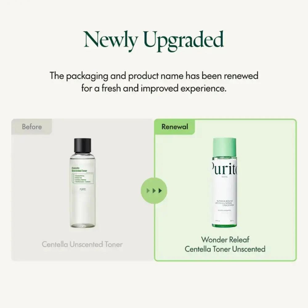 PURITO Wonder Releaf Centella Toner Unscented 200 ml PURITO SEOUL