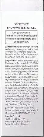 Secret Key Snow White Spot Gel 65 gm SECRET KEY