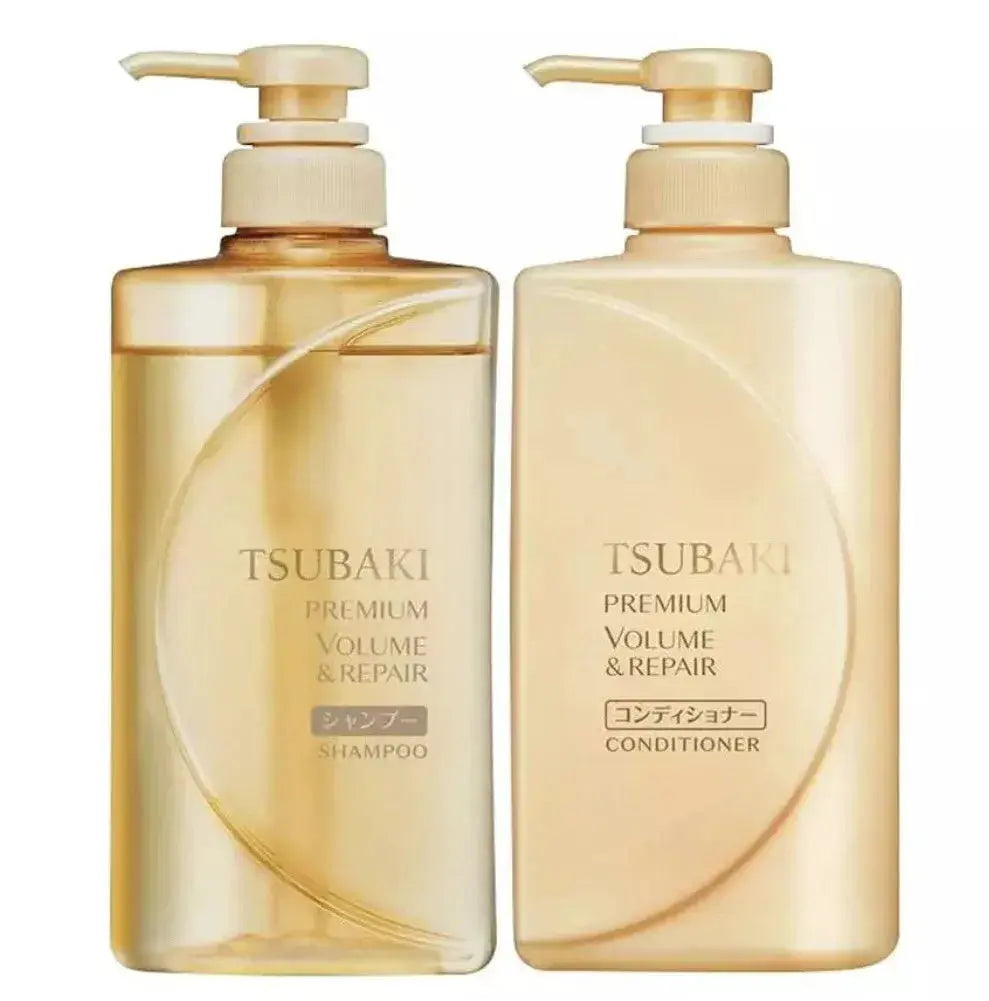 Shiseido Tsubaki Volume & Repair Shampoo & Conditioner Set 490 ML Shiseido Tsubaki