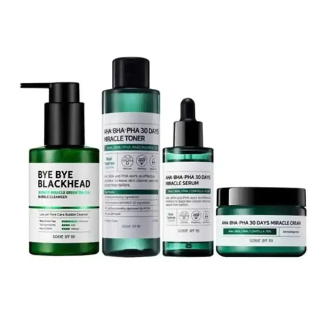 SOME BY MI Blackheads 30 Days Miracle Toner, Serum and Cream Set SOME BY MI