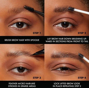 The Brow Glue Instant Eyebrow Styler Gel NYX