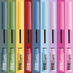 Vivid Brights Colored Liquid Eyeliners NYX