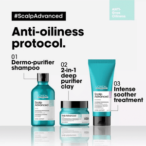 Serie Expert Scalp Advanced Anti-Oiliness Dermo-Purifier Shampoo L'OREAL PROFESSIONNEL