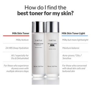 Milk Skin Toner Light TIRTIR Official