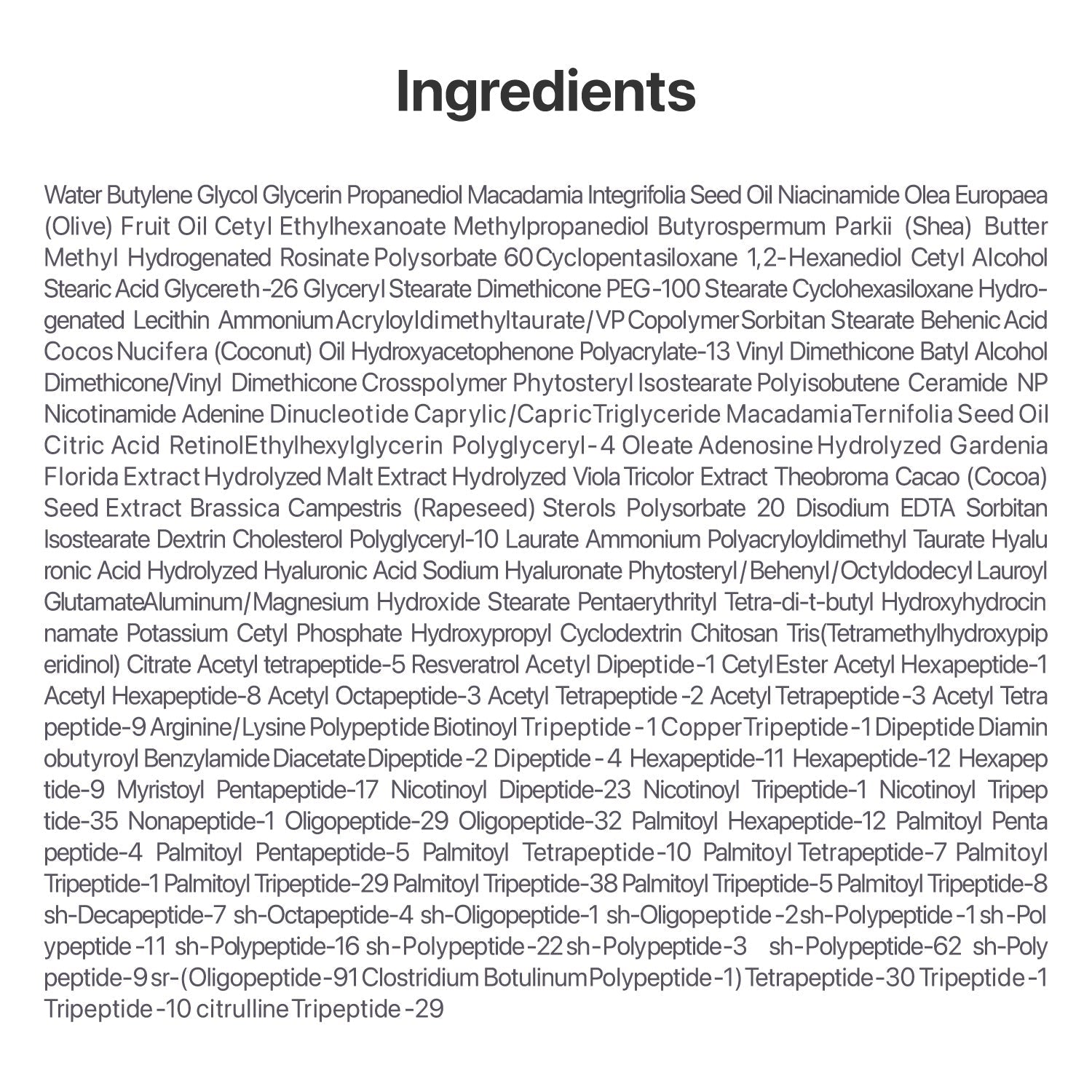 No.9 NAD+ Retinol Volumetox Eye Cream numbuzin