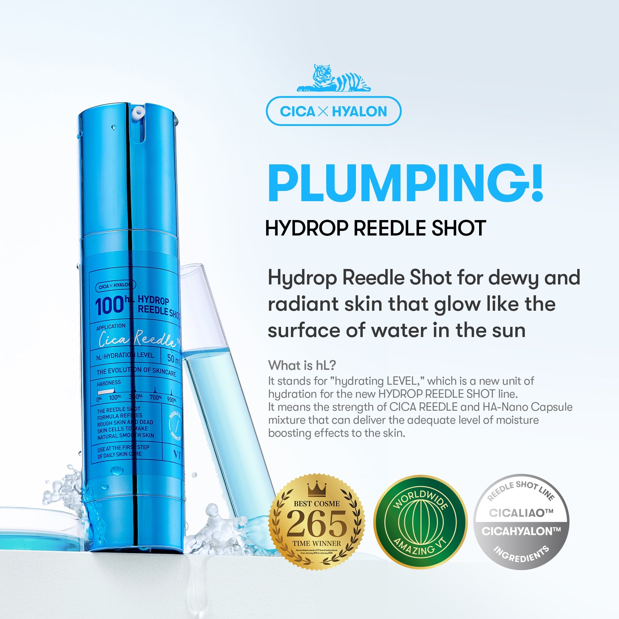 Hydrop reedle shot 100 VT Cosmetics