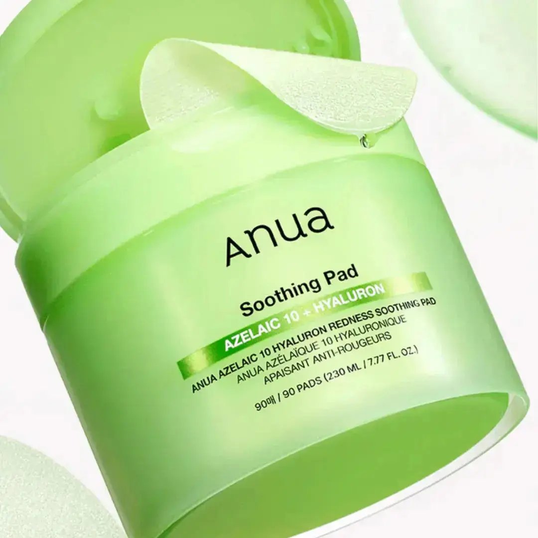 ANUA Azelaic 10 Hyaluron Redness Soothing Pad ( 90 Pads ) ANUA