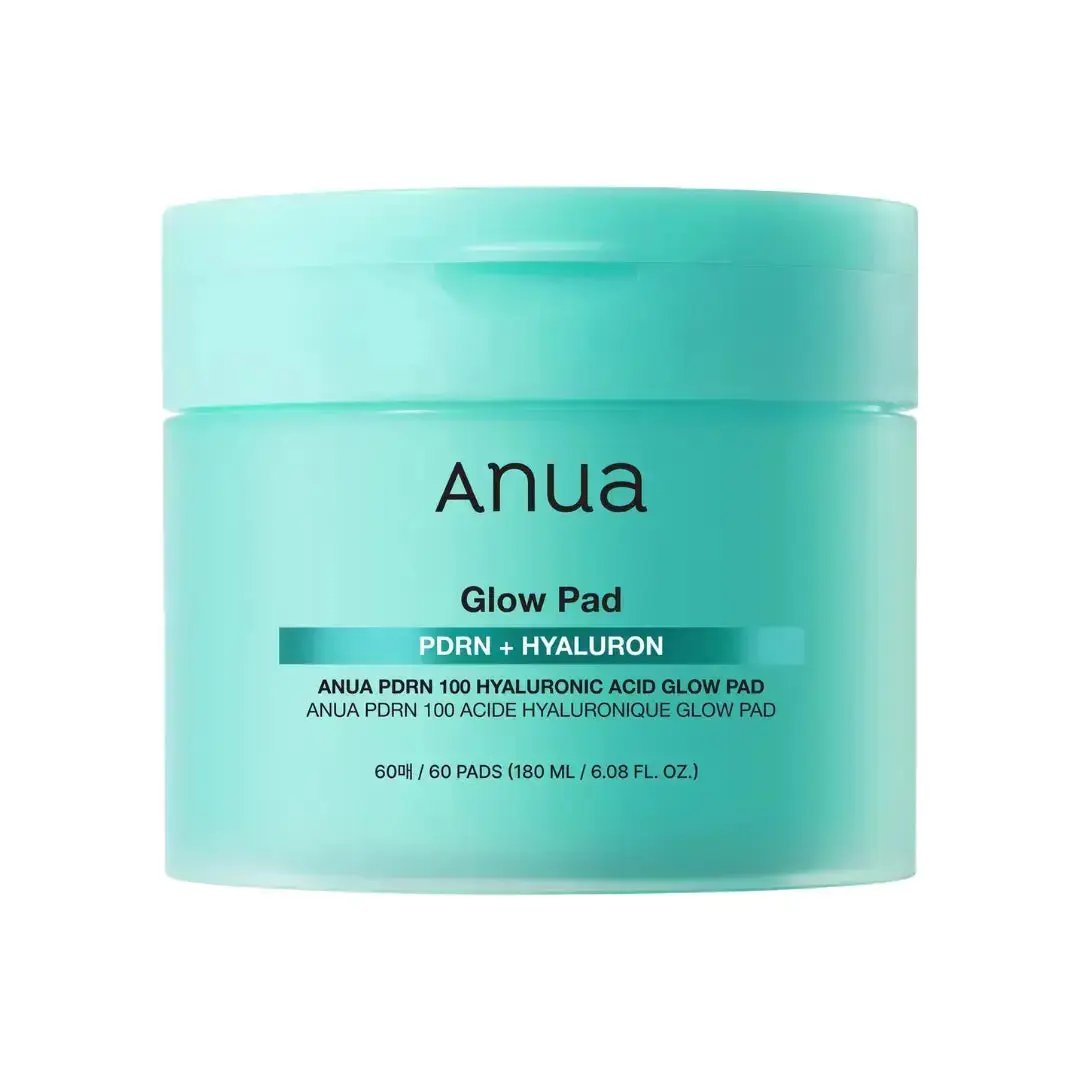 ANUA PDRN 100 Hyaluronic Acid Glow Pad ( 60 Pads ) ANUA