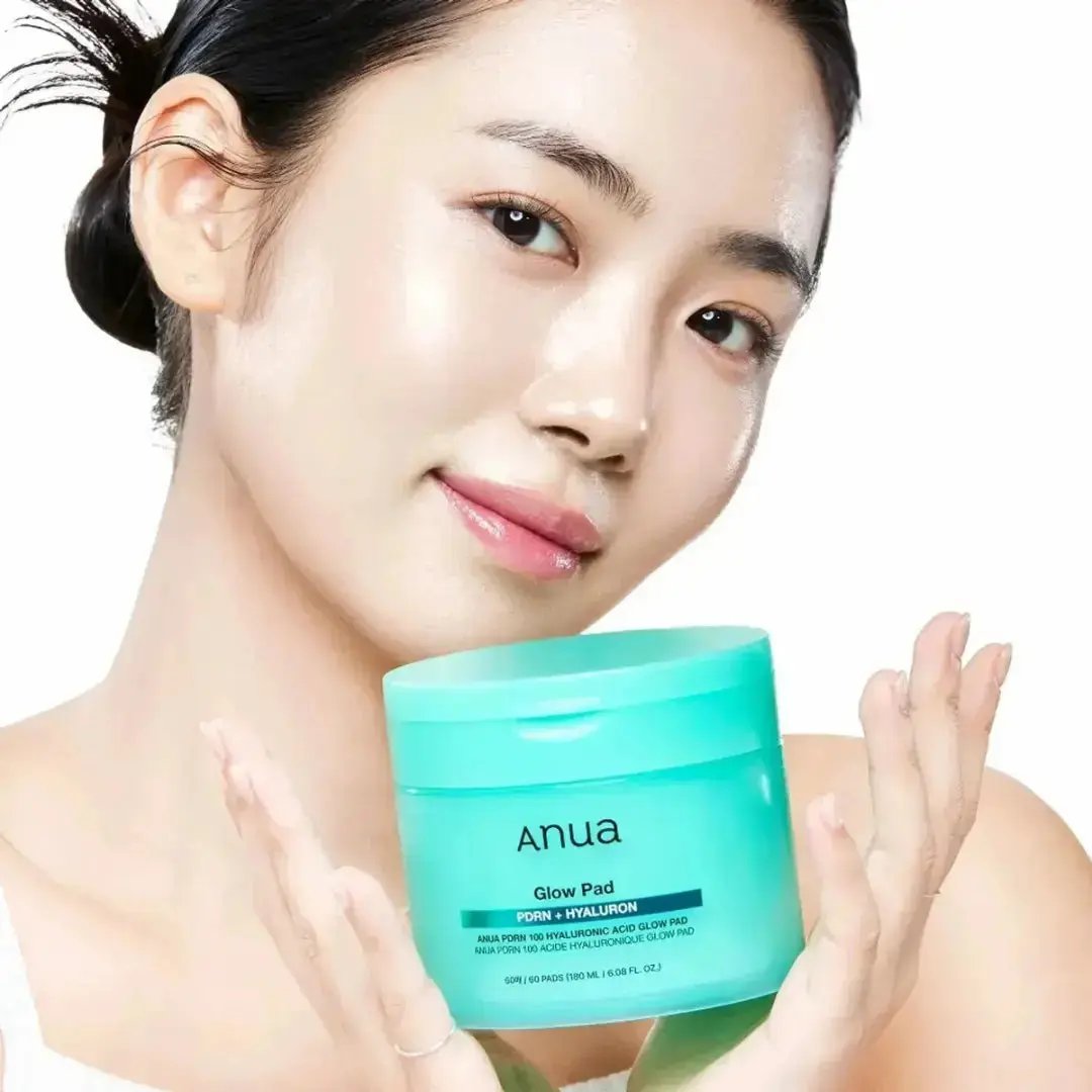 ANUA PDRN 100 Hyaluronic Acid Glow Pad ( 60 Pads ) ANUA