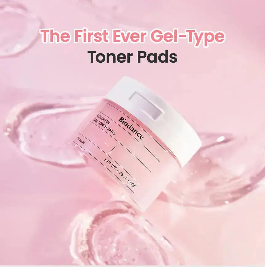 BIODANCE Collagen Gel Toner Pads  ( 60 Pads ) BIODANCE
