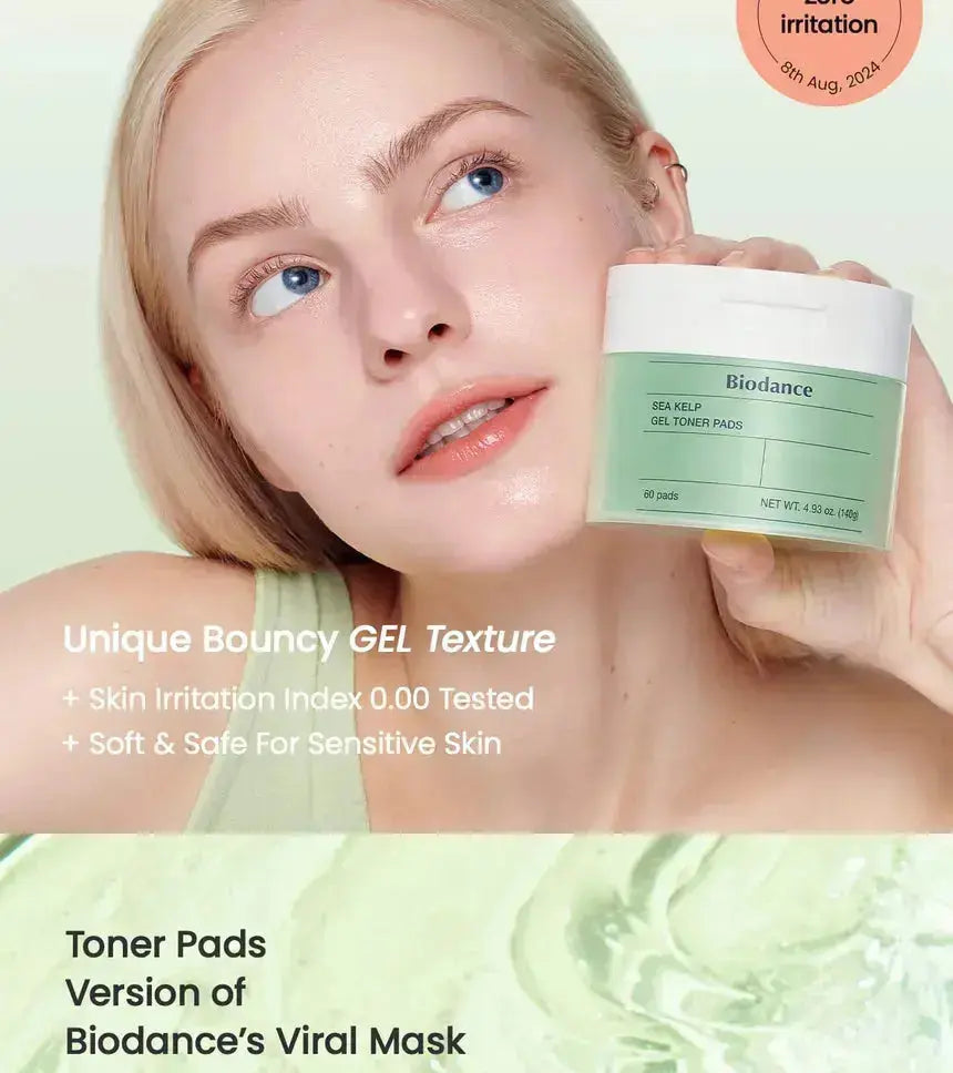 BIODANCE Sea Kelp Gel Toner Pads ( 60 pads ) BIODANCE