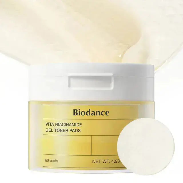 BIODANCE Vita Niacinamide Gel Toner Pads ( 60 pads ) BIODANCE