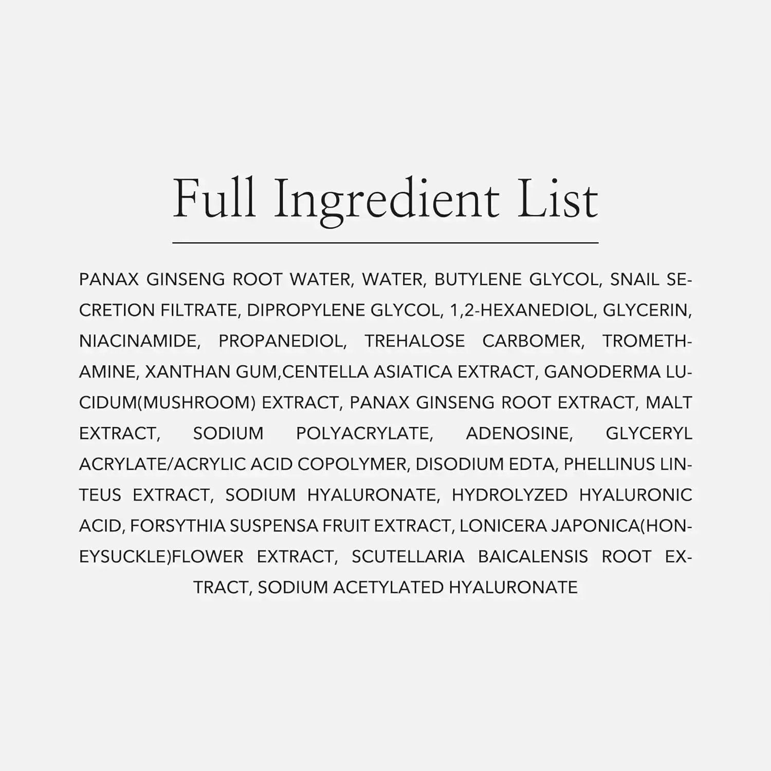 Beauty of Joseon Revive Serum : Ginseng + Snail Mucin 30 ml BEAUTY OF JOSEON