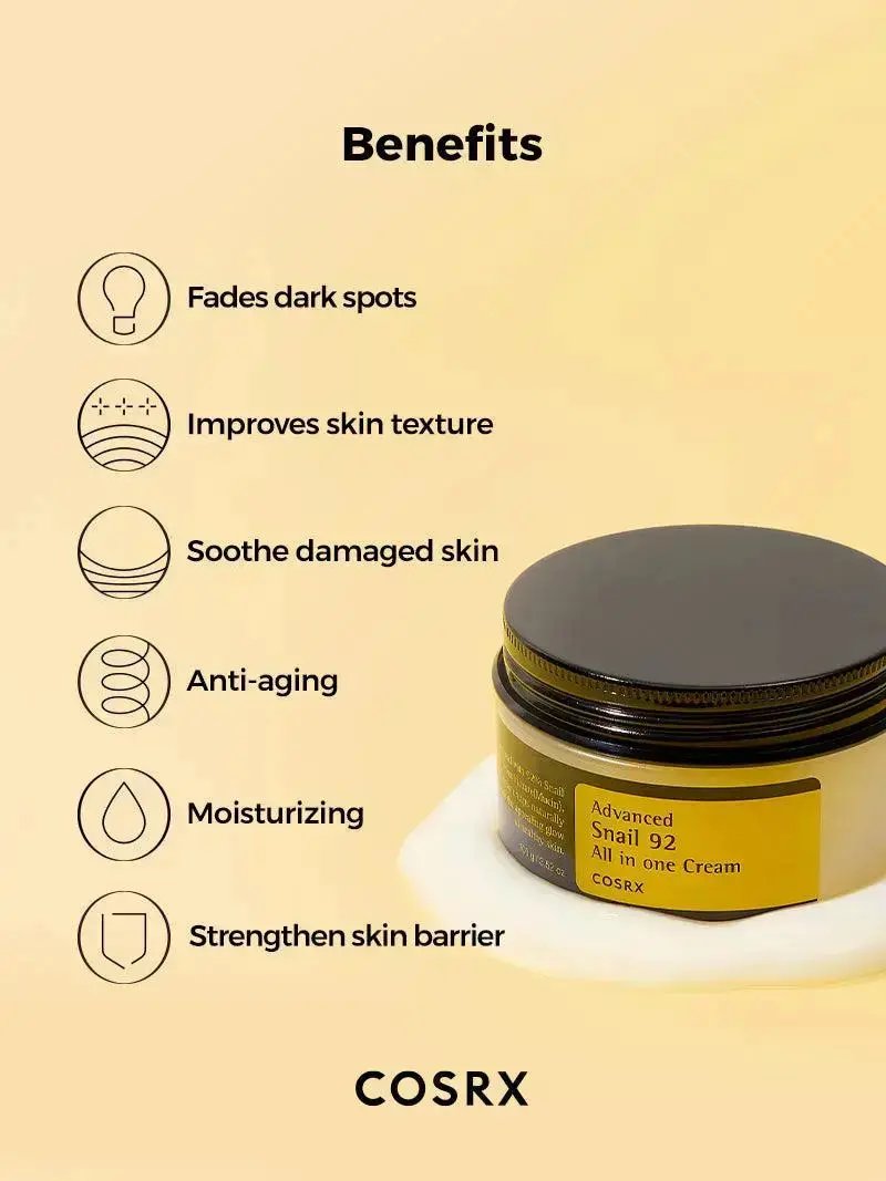 COSRX Advanced Snail 92 All in one Cream 100 gm COSRX