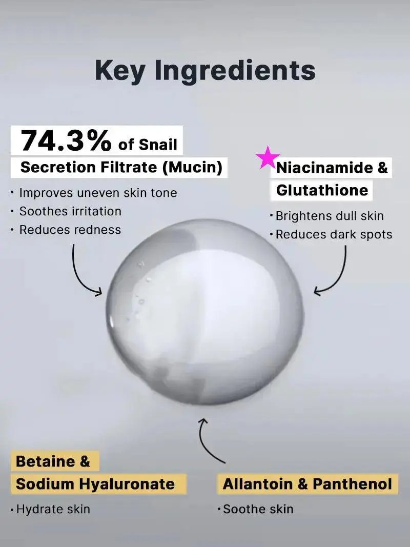 COSRX Advanced Snail Radiance Dual Essence 80 ml COSRX