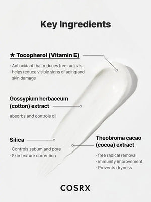 COSRX Vitamin E Vitalizing Sunscreen SPF 50+ COSRX