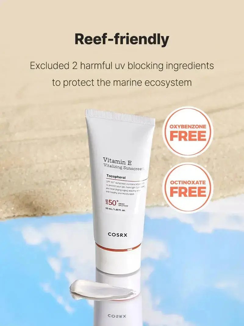 COSRX Vitamin E Vitalizing Sunscreen SPF 50+ COSRX