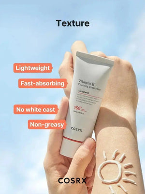 COSRX Vitamin E Vitalizing Sunscreen SPF 50+ COSRX