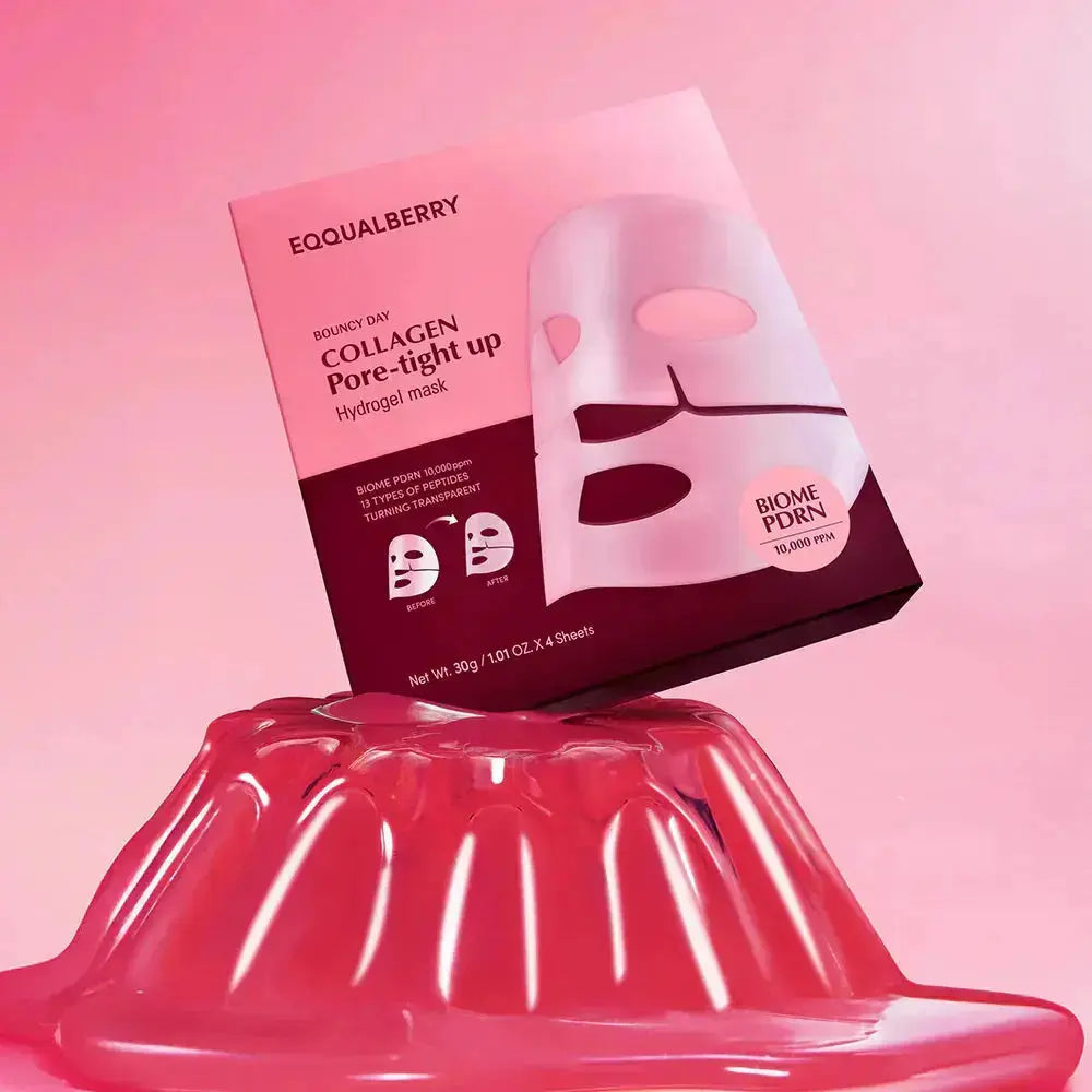 EQQUALBERRY Bouncy Day Collagen Pore-Tight Up 4 pcs EQQUALBERRY
