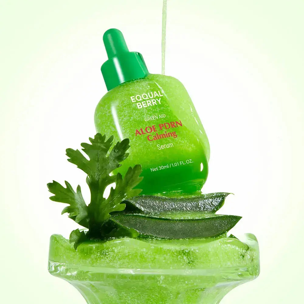 EQQUALBERRY Green Aid Aloe PDRN Calming Serum 30 ml EQQUALBERRY