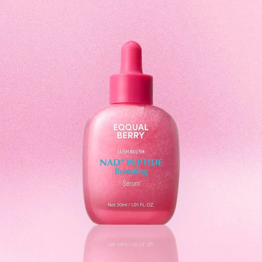EQQUALBERRY Lush Blush NAD+ Peptide Boosting Serum 30ml EQQUALBERRY