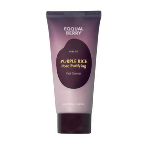 EQQUALBERRY Purple Rice Pore Purifying Pack Cleanser 130 gm EQQUALBERRY