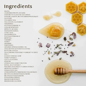 & Honey Deep Moist Shampoo, Treatment & Hair Oil Set & Honey